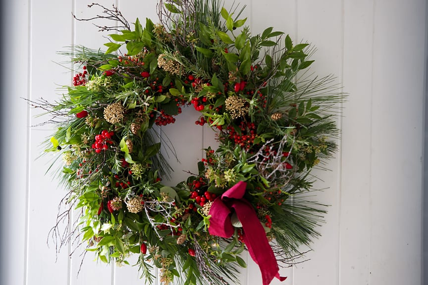 Make a Christmas Wreath - Norfolk Flower Workshops